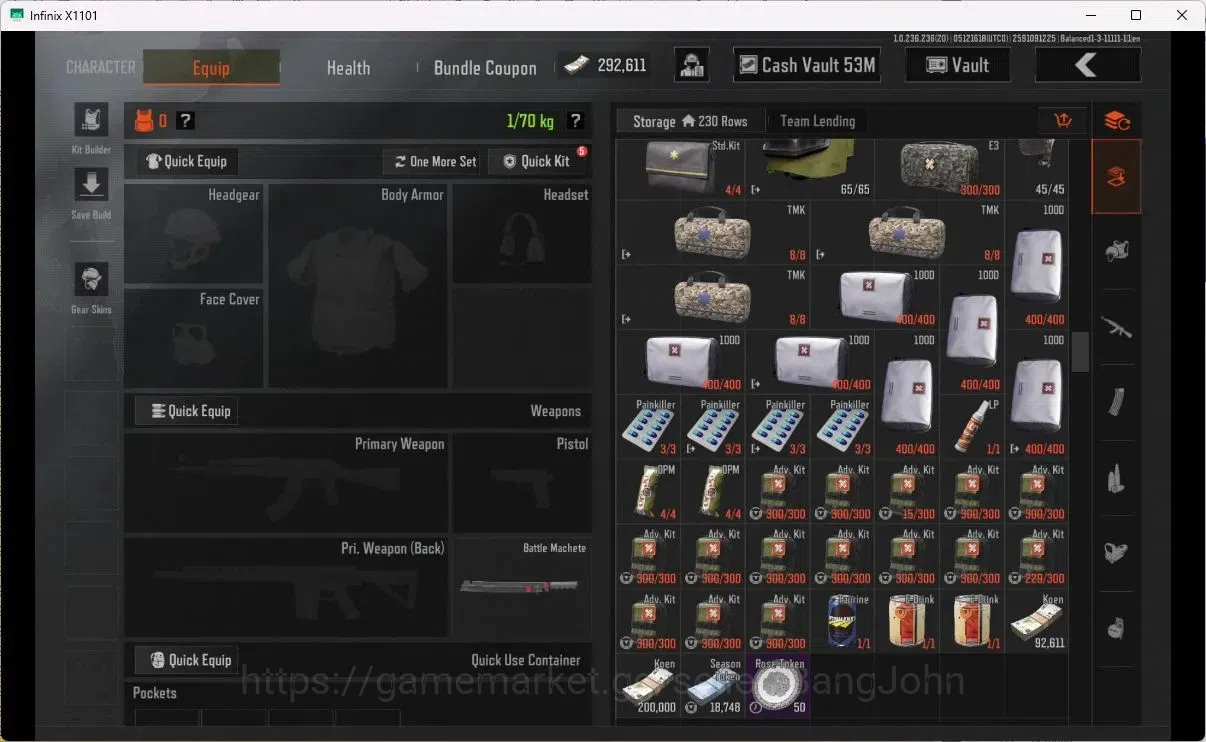 Arena Breakout Accounts MOBILE Lvl 30|SV 57M|CV 53M|MORE SKIN,KOI LR-AR2,0 image 3