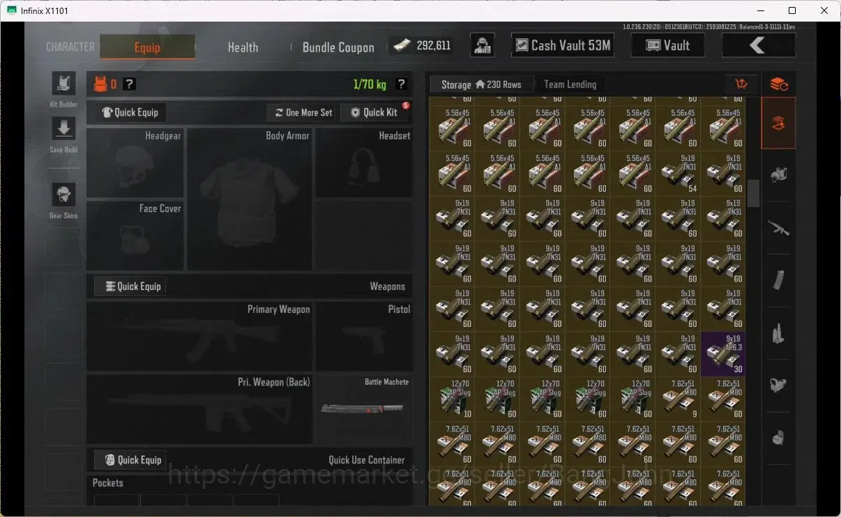 Arena Breakout Accounts MOBILE Lvl 30|SV 57M|CV 53M|MORE SKIN,KOI LR-AR2,0 image 5