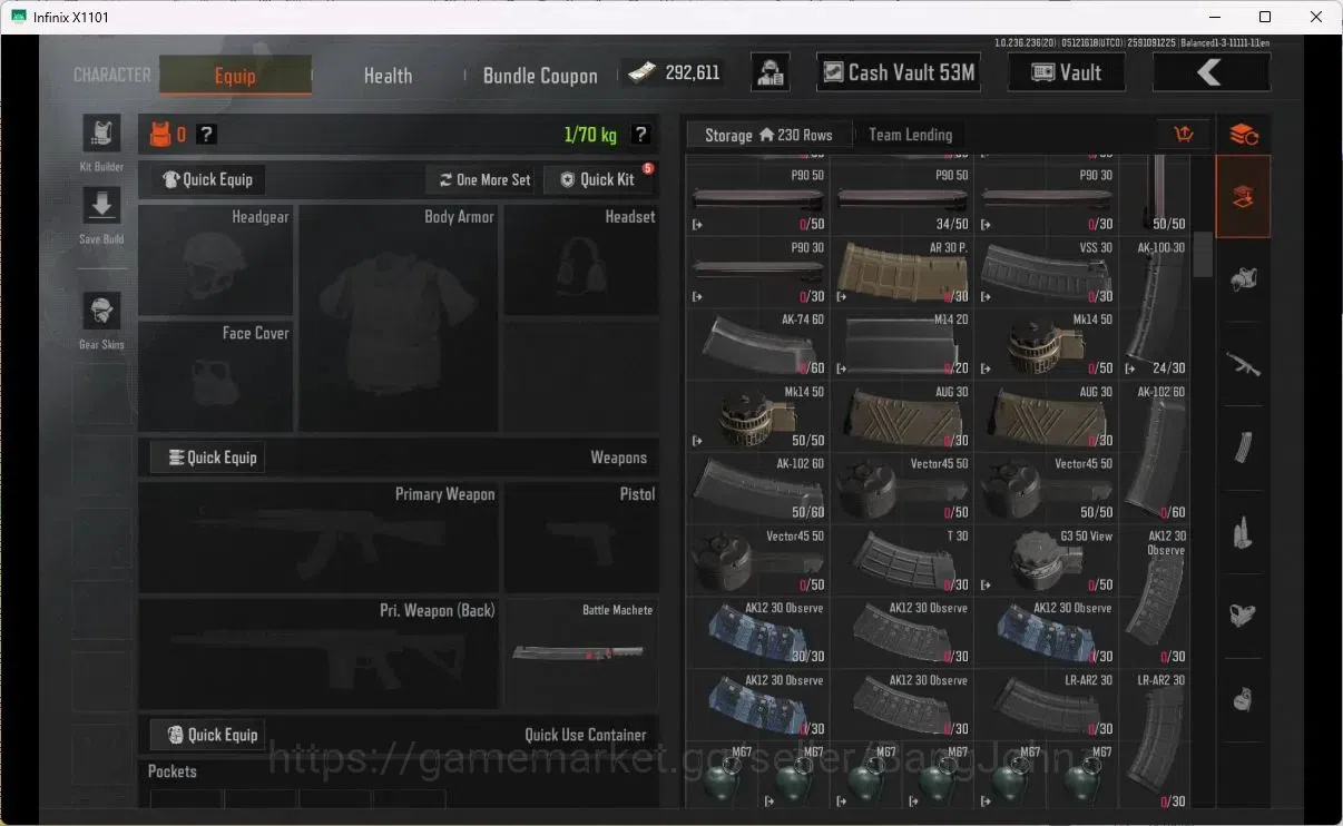 Arena Breakout Accounts MOBILE Lvl 30|SV 57M|CV 53M|MORE SKIN,KOI LR-AR2,0 image 6