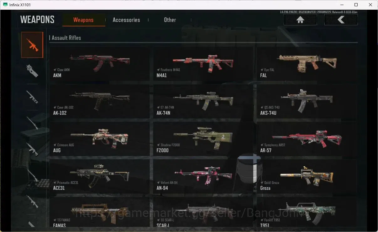 Arena Breakout Accounts MOBILE Lvl 30|SV 57M|CV 53M|MORE SKIN,KOI LR-AR2,0 image 8