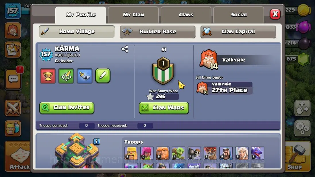 Clash of Clans Accounts TH 14 - BH 9|Limited Skin|LV 157|HH 7|BK 56,AQ 57, image 3