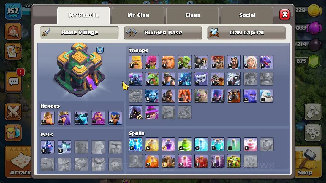 Clash of Clans Accounts TH 14 - BH 9|Limited Skin|LV 157|HH 7|BK 56,AQ 57, image 4
