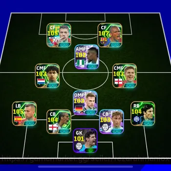 eFootball Accounts Legends & Iconic Players OVR 3210 • LIMIT 6