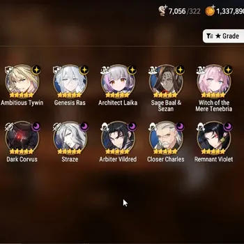 Epic Seven Accounts High-End Global Verif|NewEra|15 ML ( Lisette,Harsetti,WoM Tenebria,G Ras