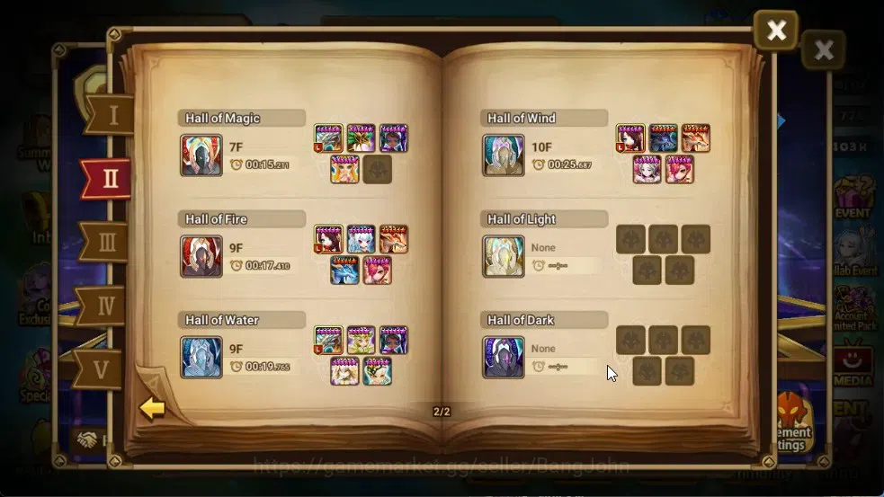 Summoners War: Sky Arena Accounts End-Game ASIA | Lv100 2LND(Zerath,Salah) 27NB5 11