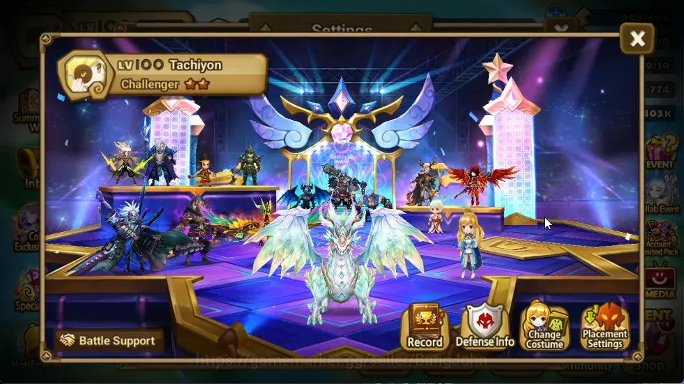 Summoners War: Sky Arena Accounts End-Game ASIA | Lv100 2LND(Zerath,Salah) 27NB5 7