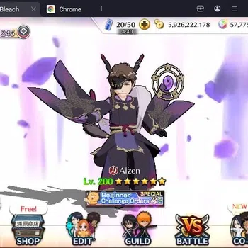 Bleach: Brave Souls Accounts High-End GLOBAL|1M BP+57k