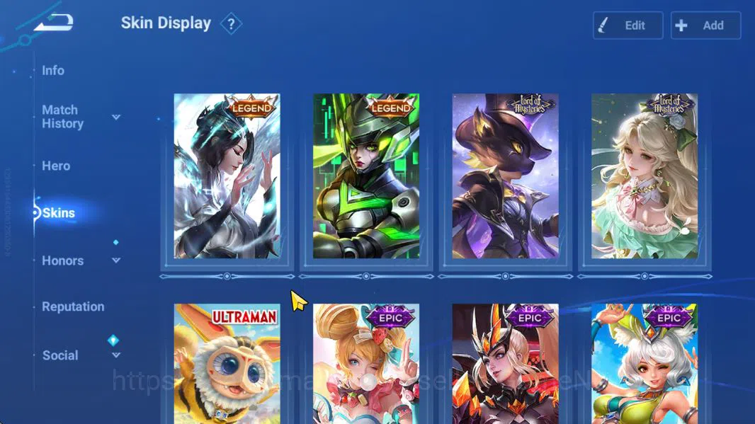 Honor of Kings Accounts Hero 49 Skin 36|Legend(Consort Yu,Lady Sun),LOM(Gu image 3