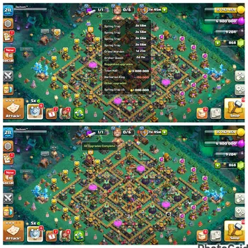 Clash of Clans High-End EX LEGEND LEAGUE |TH 14 LVL 211 100% Fullymax|BK 8 image 1