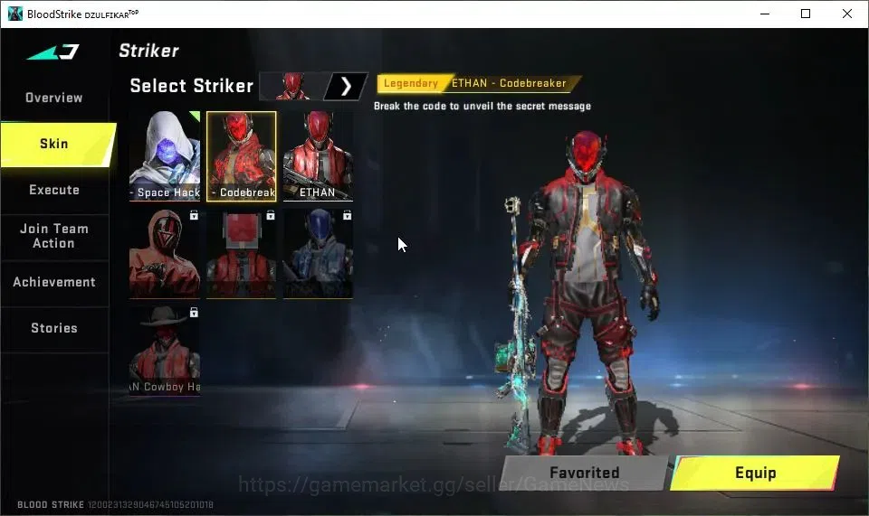 Blood Strike Accounts ASIA|2 ULTRA[ETHAN-Space Hacker,M82-JadeTempest Lv image 4