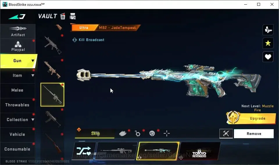 Blood Strike Accounts ASIA|2 ULTRA[ETHAN-Space Hacker,M82-JadeTempest Lv image 8