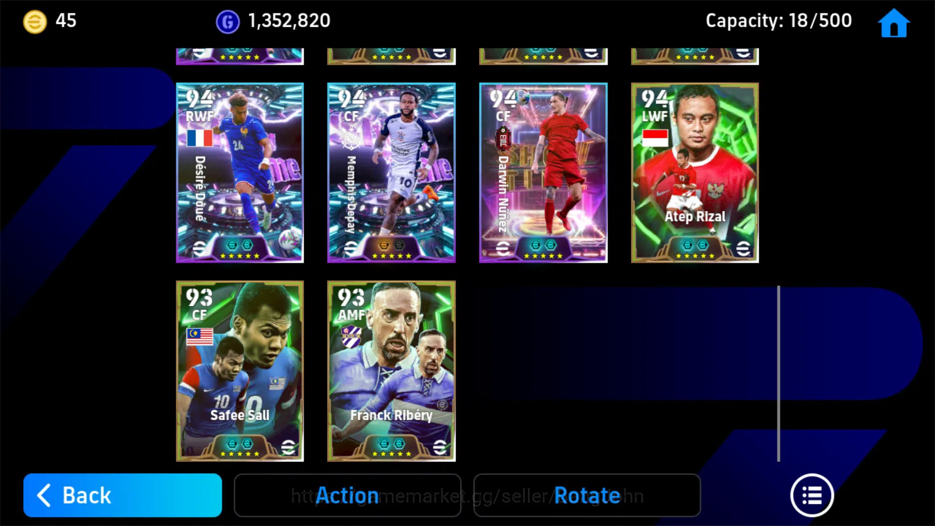 eFootball Accounts Android Power 3136 | Ruud Gullit Epic DB | Pack Ba image 5