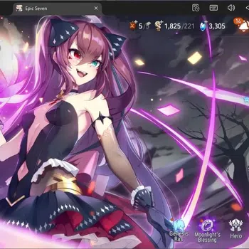 Epic Seven Accounts Limited Hero Global Unverif |4 Ligt(NW Luna,S Taeyou,A Laika,M Chloe)|PoH ON|SS 3,3K|Stigma 17K|Log