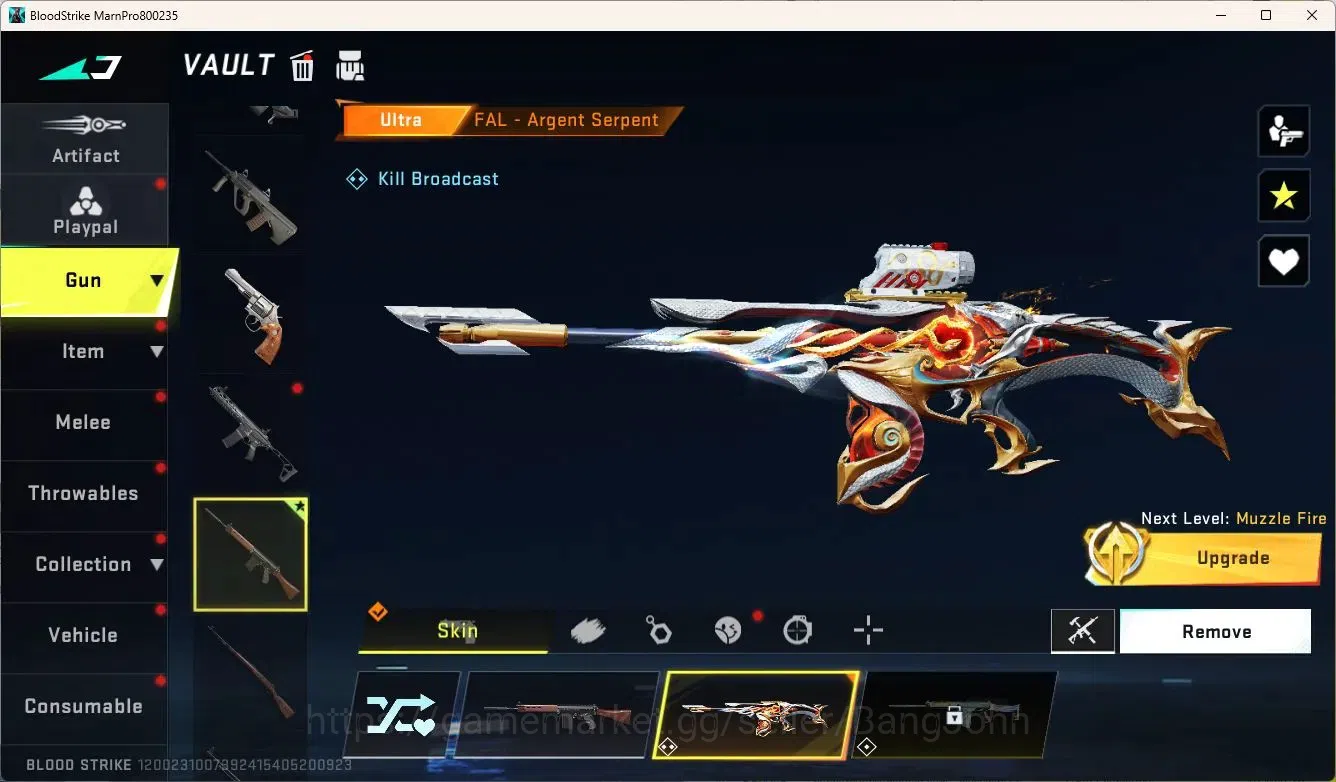 Blood Strike Accounts ASIA | Legendary Katana-Ronin | Collab MCX-EVA-00, image 5