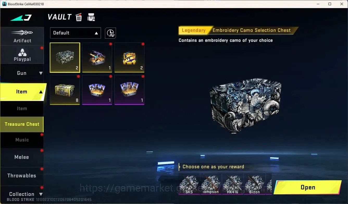 Blood Strike Accounts ASIA | Legendary Melee: Katana-Ronin | EVA MCX-EVA image 12
