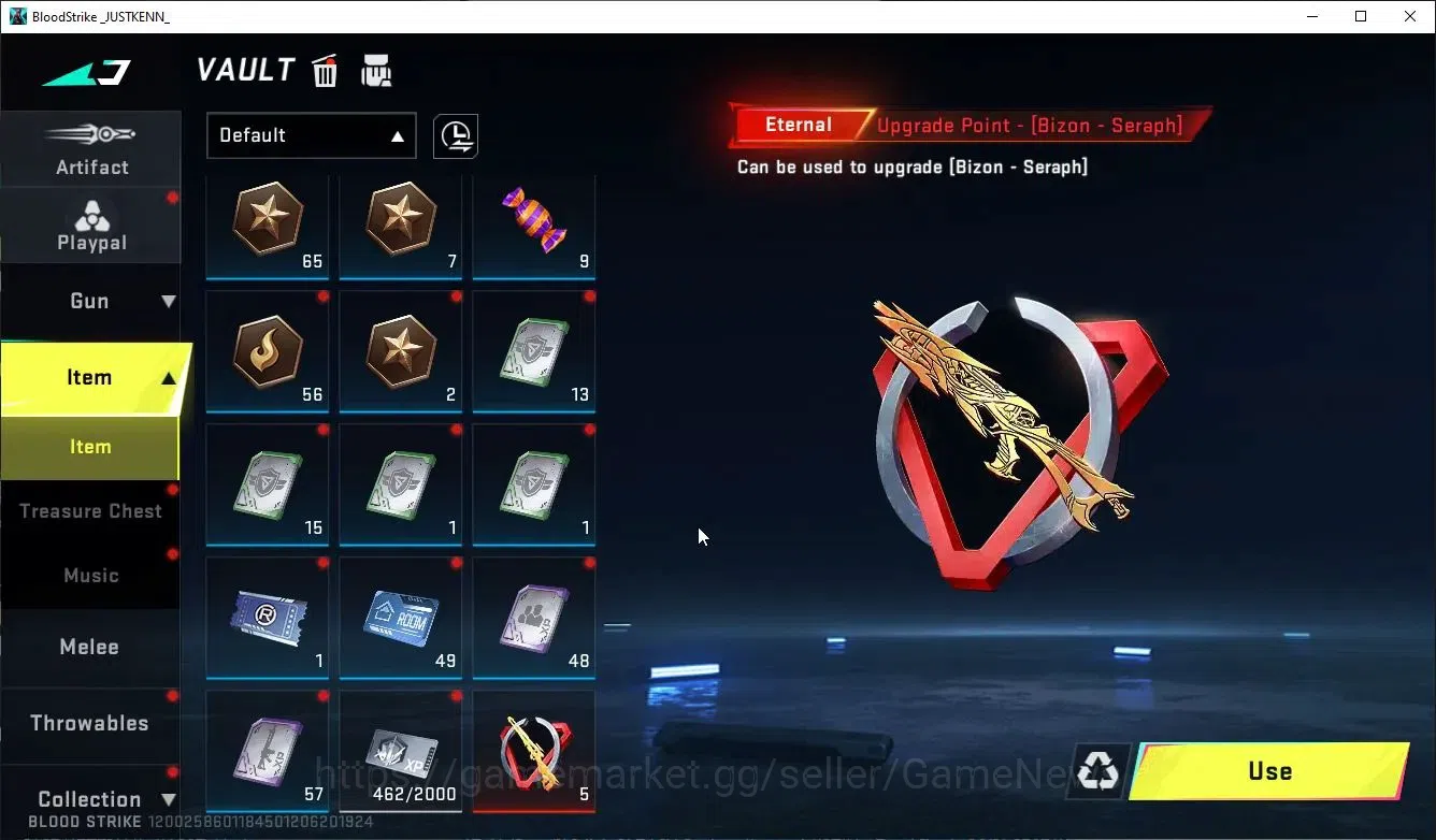 Blood Strike Accounts ASIA|ETERNAL Lv2 M700-Seraph+Collab TOKRAV FN2000, image 13