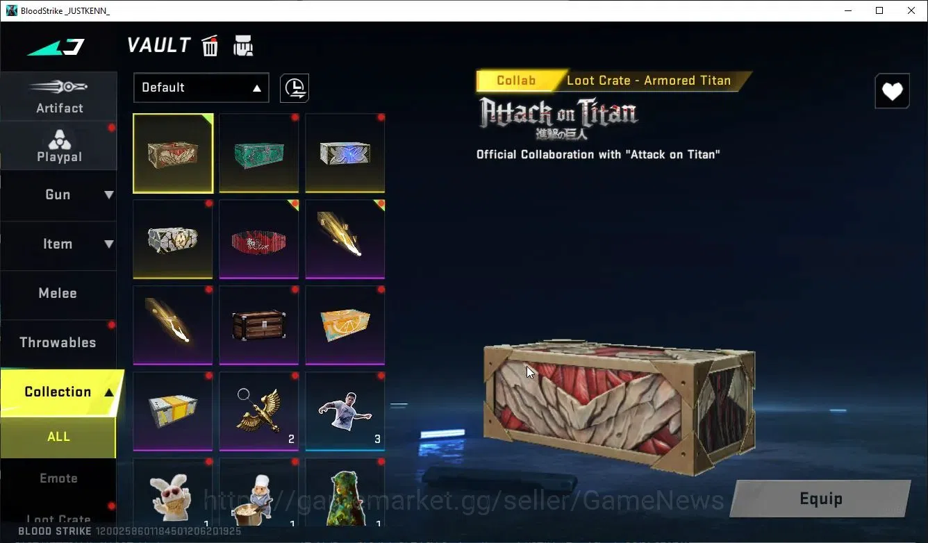Blood Strike Accounts ASIA|ETERNAL Lv2 M700-Seraph+Collab TOKRAV FN2000, image 15
