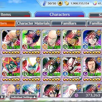 Bleach: Brave Souls Accounts High-End GLOBAL|41K Orbs|TYBW26 Jugram,Genryusai,Ikkaku,DT Ichigo,TYBW25 Yoruichi,10th Anniv
