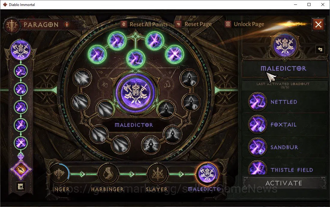Diablo Immortal Accounts Mid-Tier EU-Sescheron|Lv60 (318)|Druid|30K CR|Reso 465|Paragon Maledictor|Hell III|Hellquary Lv 10