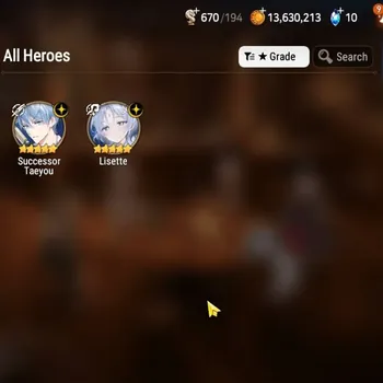 Epic Seven Accounts High-End GLOBAL UnVerif|New Era|2 ML(Lisete,Sucesor Taeyou)+Ivana,Estele,Iseria,Landy,Etc|Poh ON|Abys F