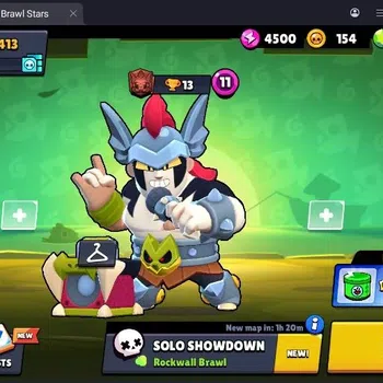 Brawl Stars Accounts Trophy 413|3 Brawler Lv.11|2 Mythic (Edgar,Otis),2 Epic (Shelly,Edgar),1S Rare skin |2999 B| Proteck