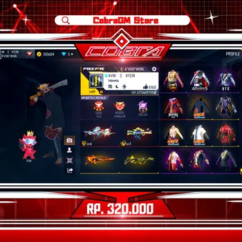 Free Fire Accounts Akun Free Fire Vault 399 | Evo 2 | Rampage | Itachi | Ryu | Minato | Assassin Creed | Angel | The