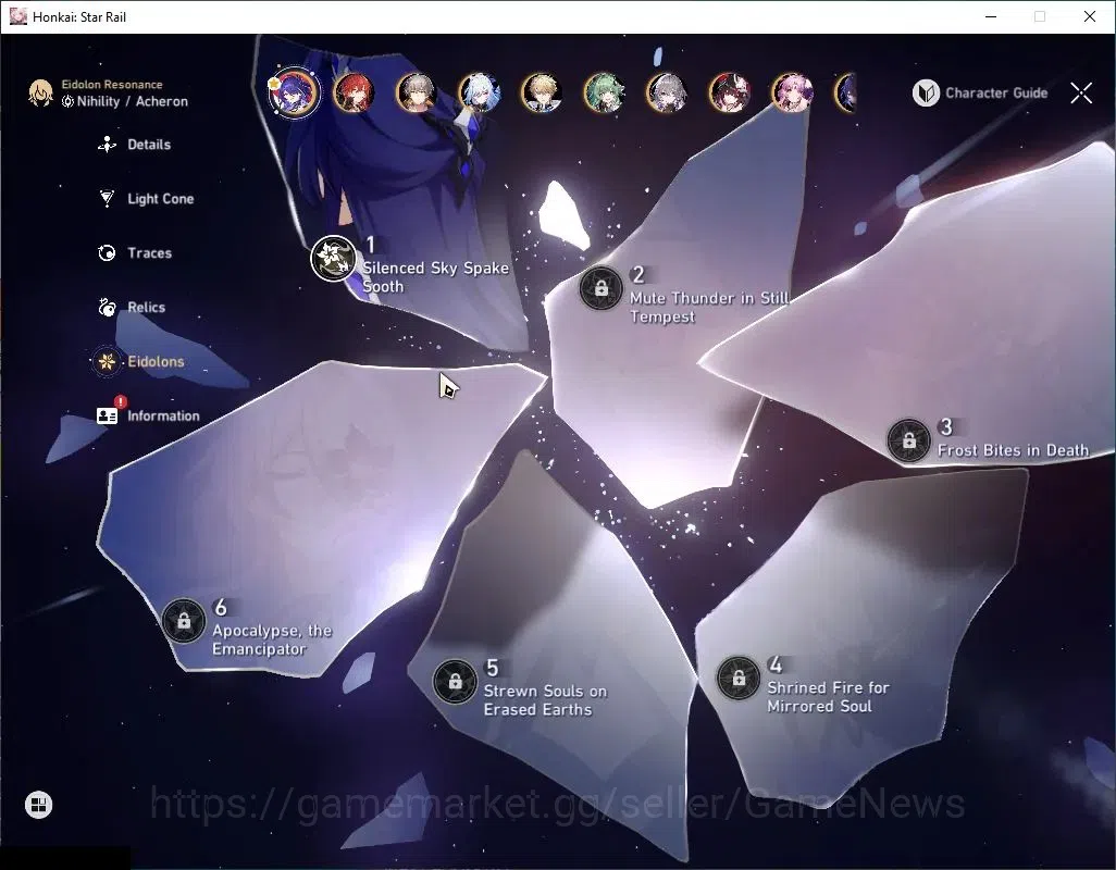 Honkai Star Rail Accounts Asia|TL70|FF PremTeam|22 Limited|[Firefly,TheDahli image 6