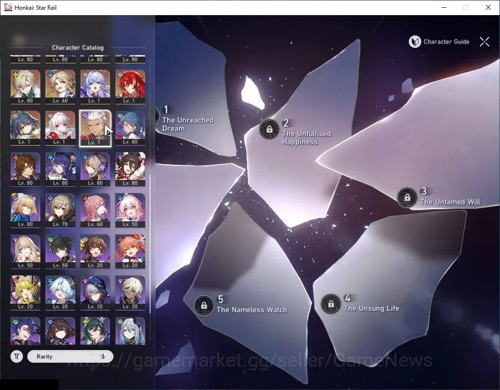 Honkai Star Rail Accounts Asia|TL70|FF PremTeam|22 Limited|[Firefly,TheDahli image 8