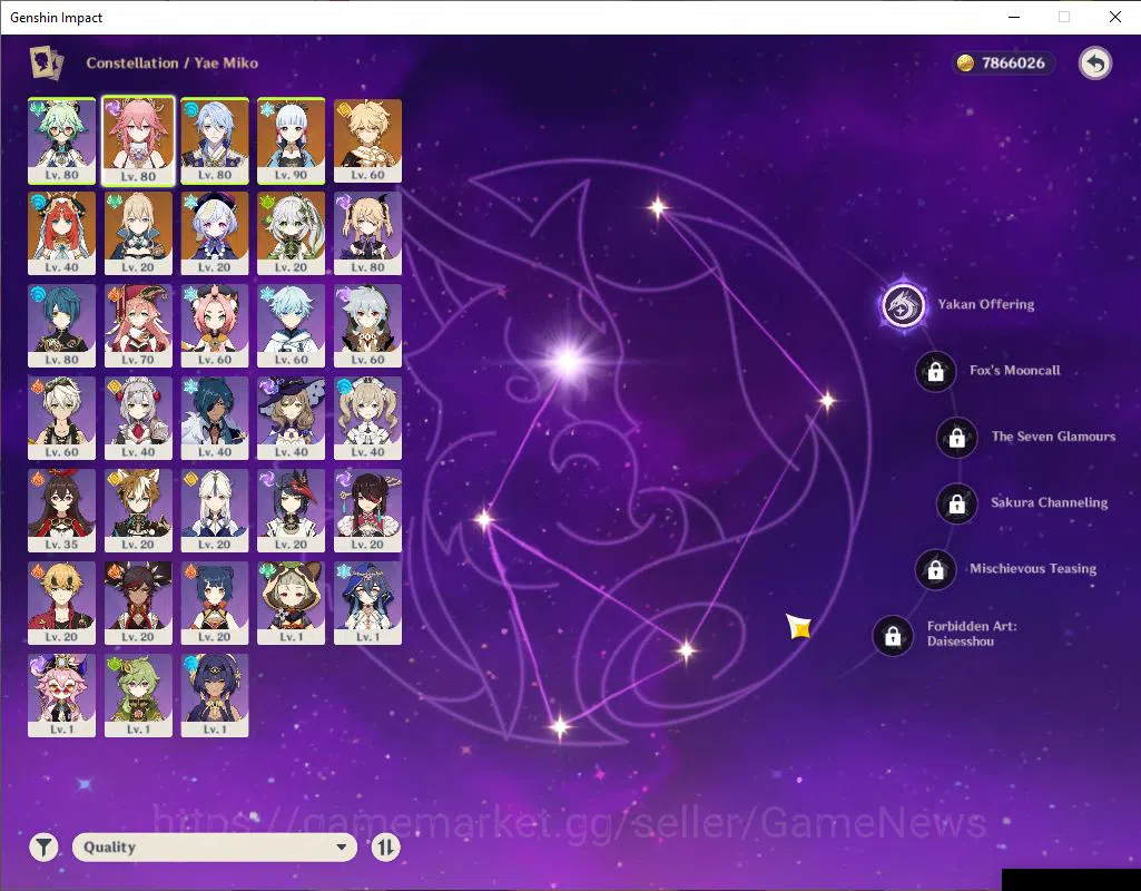 Genshin Impact Accounts ASIA|AR 54|5 Limited+1(*5Weapon)|YaeMikoC1,Nahida, image 14