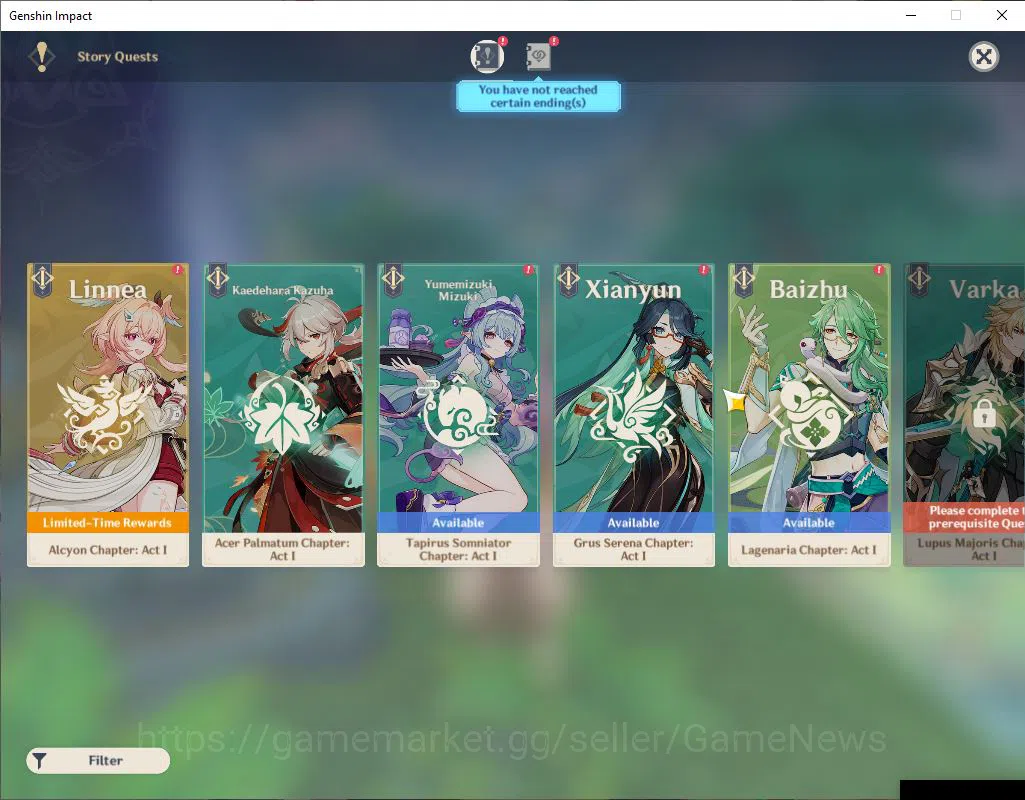 Genshin Impact Accounts ASIA|AR 54|5 Limited+1(*5Weapon)|YaeMikoC1,Nahida, image 5