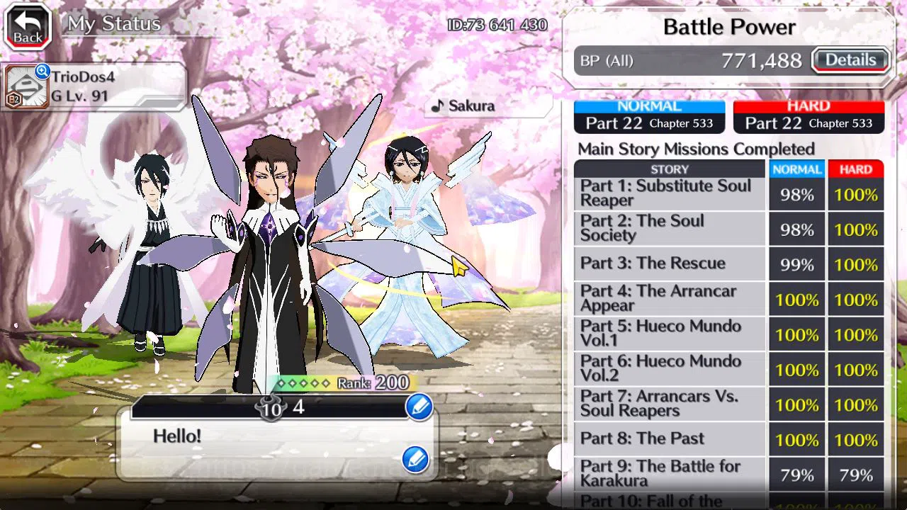 Bleach: Brave Souls Accounts [Global]50K Orbs|TYBW26 (Bambieta,Meninas,Liltoto) image 20