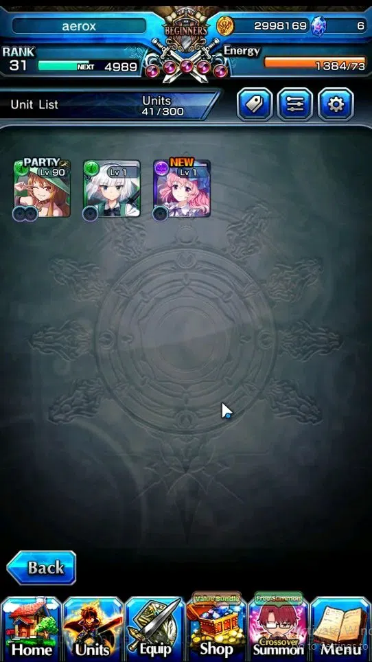 Grand Summoners Accounts Global|Rank 31|Fresh Story|3 Ascend[Yuyuko Saigyou image 3