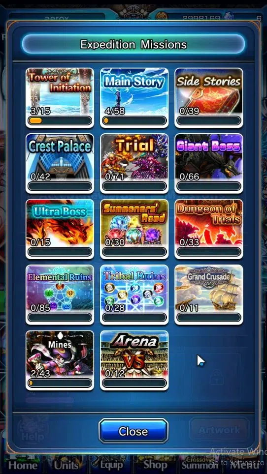 Grand Summoners Accounts Global|Rank 31|Fresh Story|3 Ascend[Yuyuko Saigyou image 6