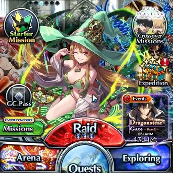 Grand Summoners Starter Global|Rank 31|Fresh Story|3 Ascend[Yuyuko Saigyou image 1
