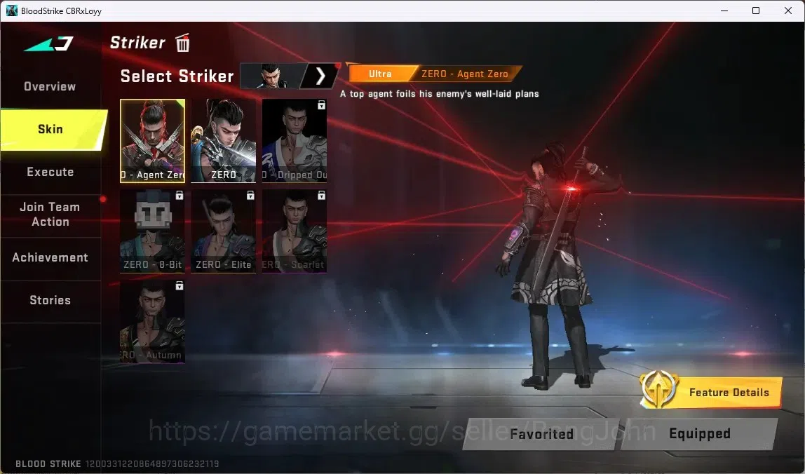 Blood Strike Accounts ASIA | BLEACH: Byakuya Kuchiki | ULTRA: ZERO Agent image 5