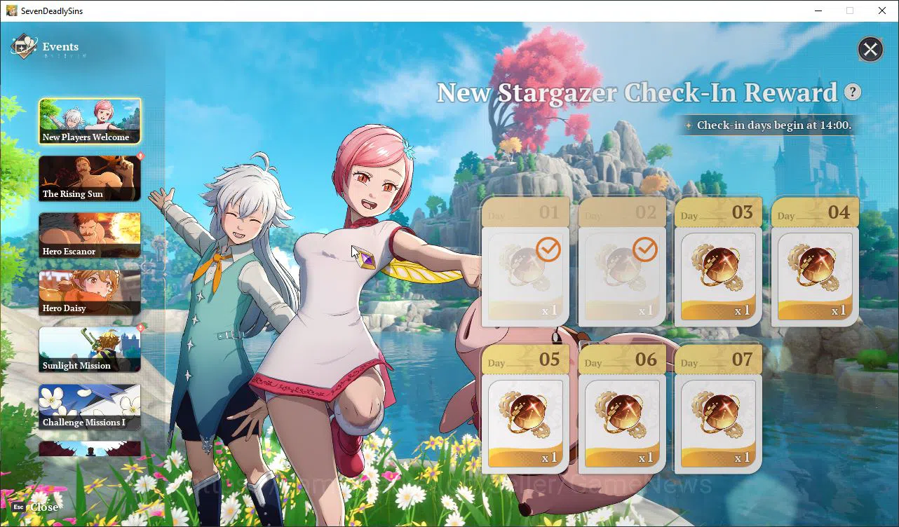 The Seven Deadly Sins: Origin Accounts EUROPE|Fresh Starter Lv 2|3 SSR |Escanor, Diane, E image 6