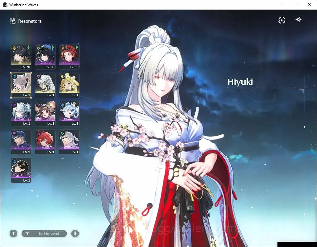 Wuthering Waves Accounts SEA | UL 46 | 121 Lustrous Tide | 1 Limited | Hiyu image 2