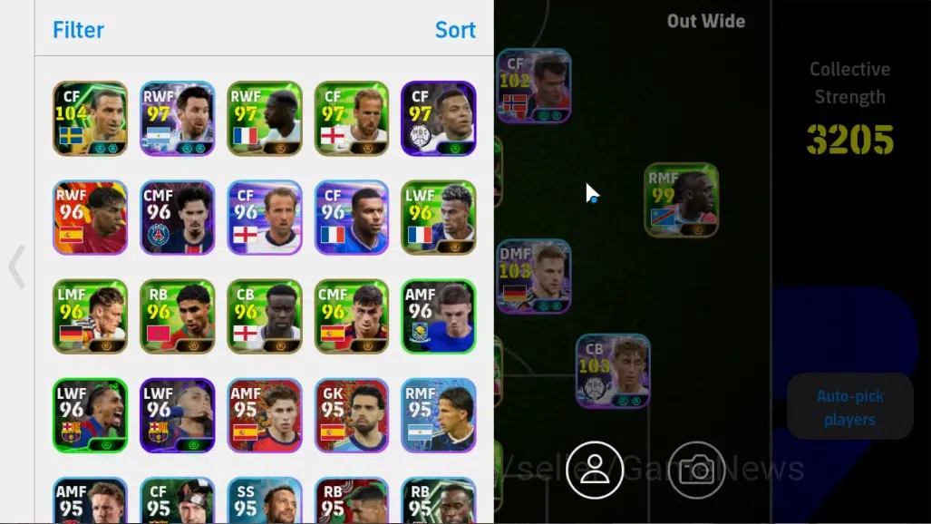eFootball Accounts Legends & Iconic Players Android |BigTime(Zlatan Ibrahimovic)11 Epic Francesco Totti,Lothar 2