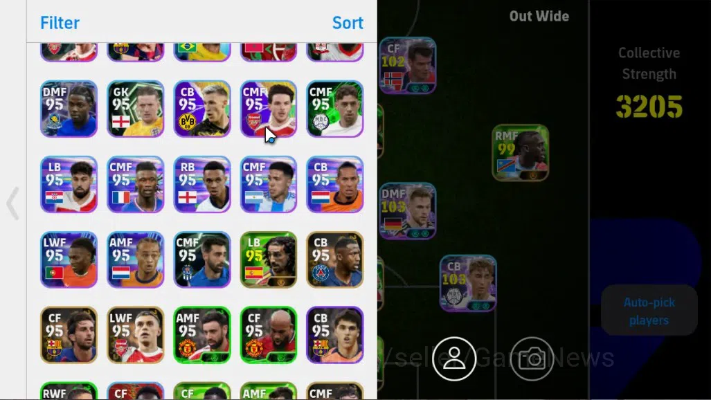 eFootball Accounts Legends & Iconic Players Android |BigTime(Zlatan Ibrahimovic)11 Epic Francesco Totti,Lothar 3