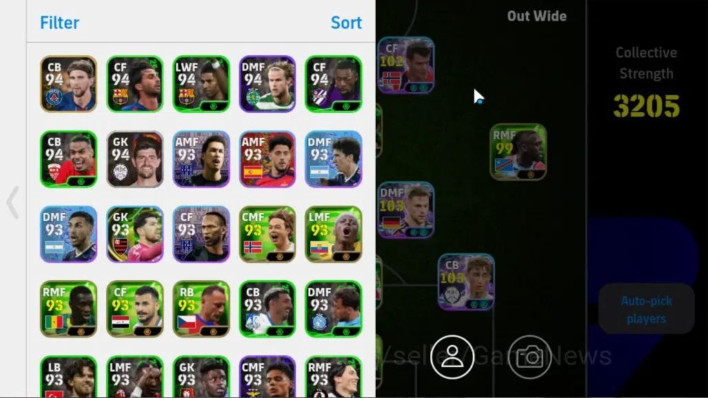 eFootball Accounts Legends & Iconic Players Android |BigTime(Zlatan Ibrahimovic)11 Epic Francesco Totti,Lothar 4