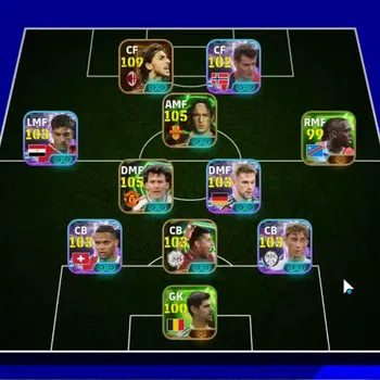 eFootball Accounts Legends & Iconic Players Android |BigTime(Zlatan Ibrahimovic)11 Epic Francesco Totti,Lothar