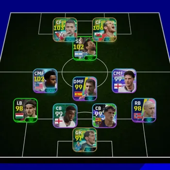 eFootball Accounts Legends & Iconic Players Mobile|PW 3109|Epic G.Bale,L.Suarez,Paul Scholes,P.E. Aubameyang,I.Casillas|ST