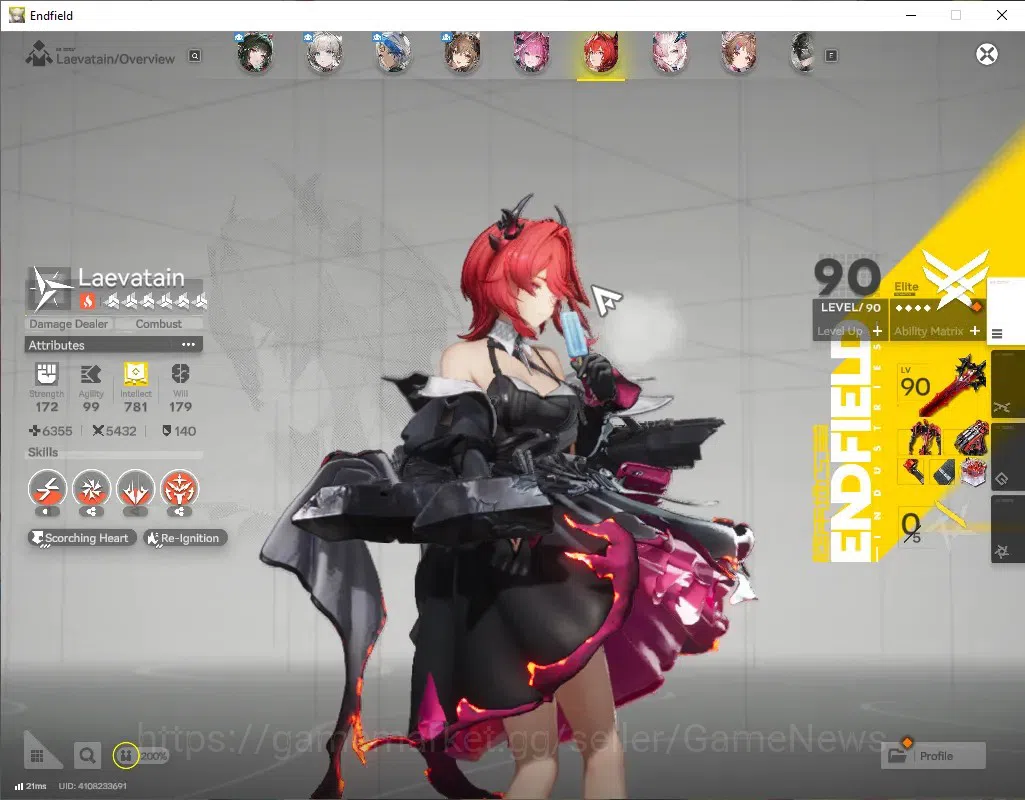 Arknights: Endfield Accounts ASIA|Lv 59|10 SSR(5Limit)+13(*6WEP)+6k Ars|(Mi Fu, image 7