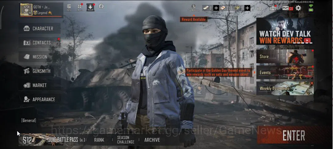 Arena Breakout Accounts MOBILE|Lv30|SV 14M|CV 11.2M|Decree LR-AR1& VSS,Sym image 15