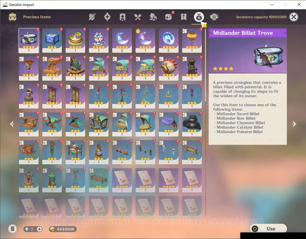 Genshin Impact Accounts ASIA|AR59|13Limited+6(*5Weapon)|(RaidenC2,Ayaka)+S image 11