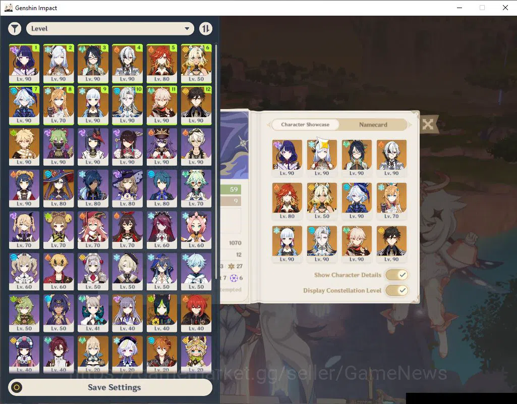 ASIA|AR59|13Limited+6(*5Weapon)|(RaidenC2,Ayaka)+Sign,Mavuika,Xilonen,Shenhe,Escoffier,Furina,Etc|Mc Male|TakeMail|Check(GI5558) Genshin Impact Mid Game ASIA|AR59|13Limited+6(*5Weapon)|(RaidenC2,Ayaka)+S image 1