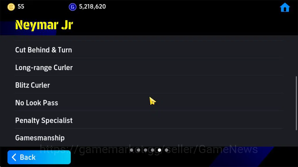 eFootball Accounts Mobile|Blitz Curler(Neymar Jr,Rizal),Bullet Header image 7