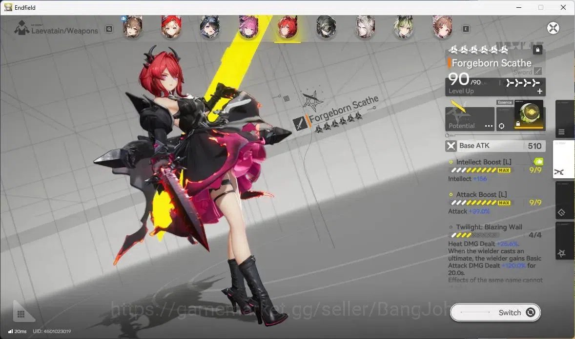 Arknights: Endfield Accounts Asia | Lv 60|6 Limit+6Sign|GilbertaP1,Zhuang Fangy image 10