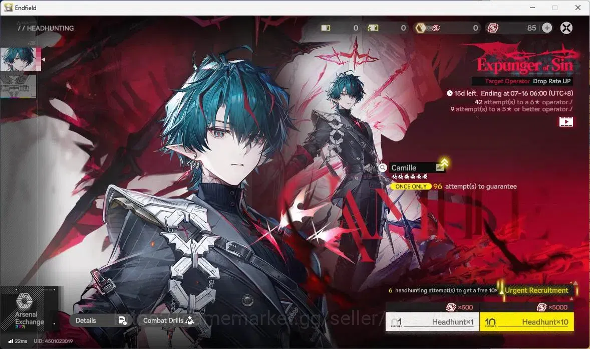 Arknights: Endfield Accounts Asia | Lv 60|6 Limit+6Sign|GilbertaP1,Zhuang Fangy image 19