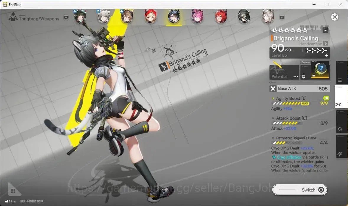 Arknights: Endfield Accounts Asia | Lv 60|6 Limit+6Sign|GilbertaP1,Zhuang Fangy image 8